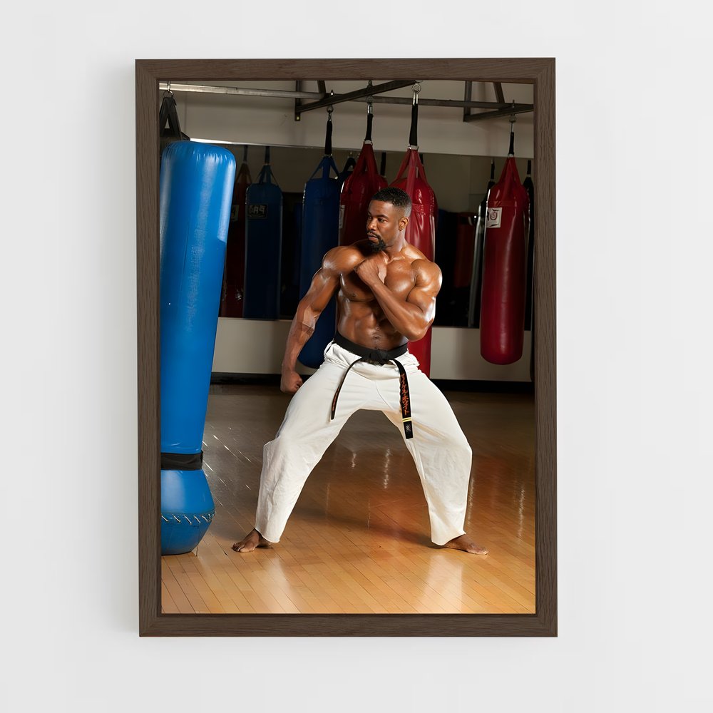Poster Michael de jai – affiche Karaté (vue 5)